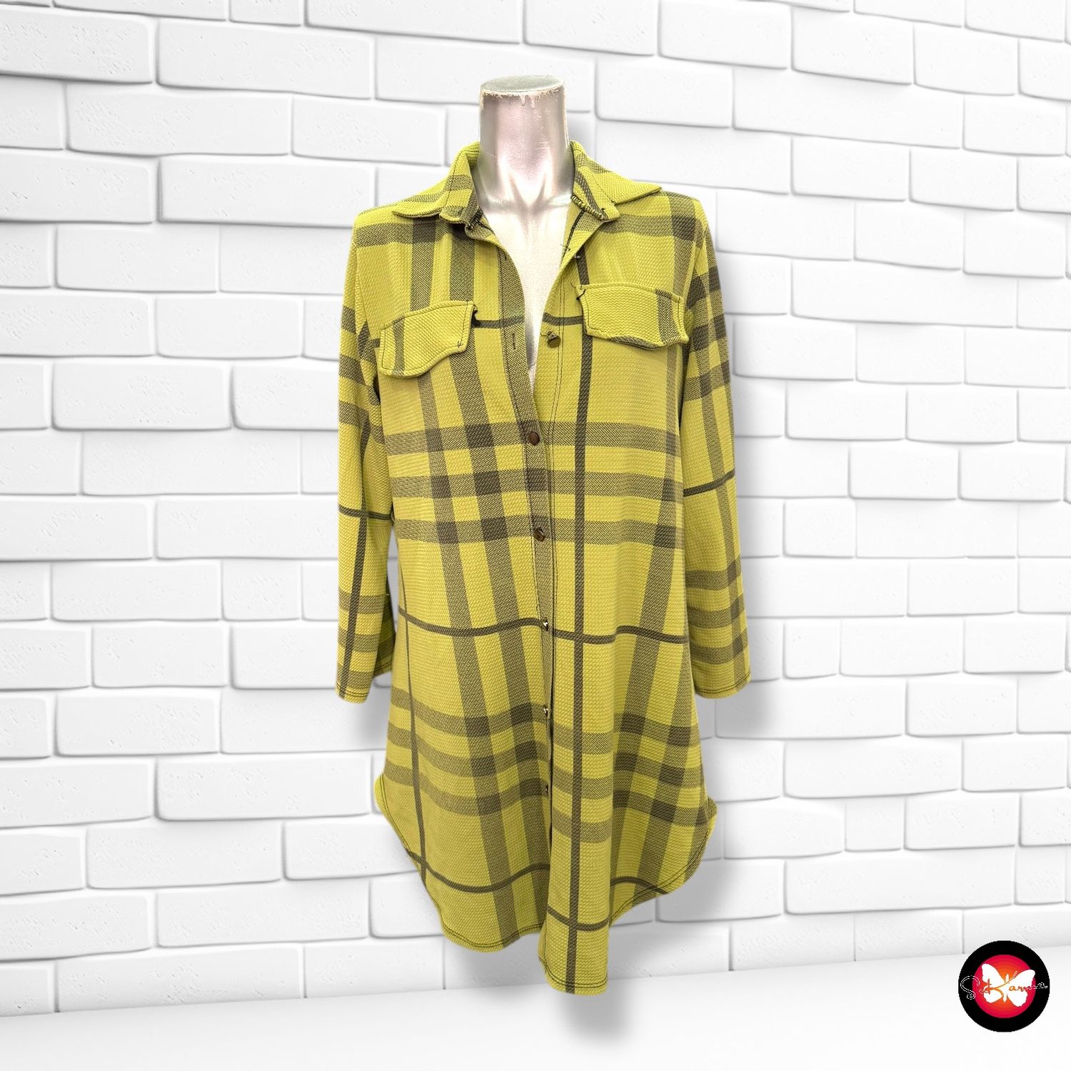 Vestido camisero de entretiempo Talla M