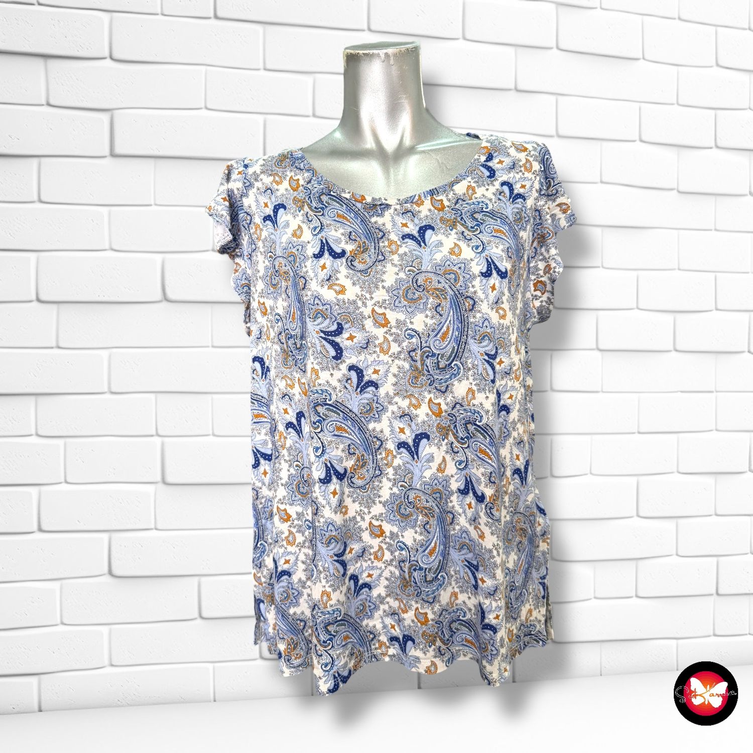 Camiseta con estampado Talla M