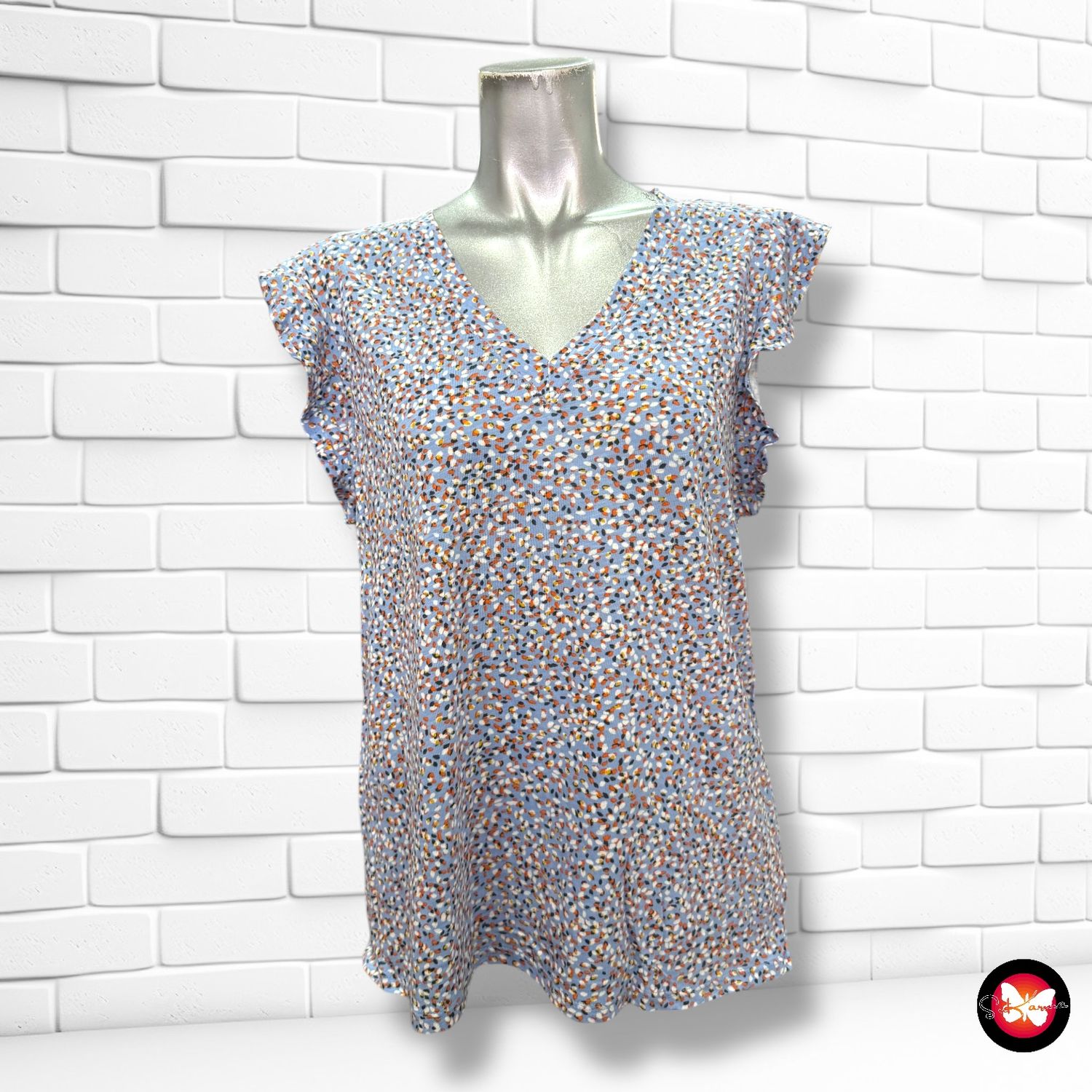 Camiseta con estampado LOFT Talla L