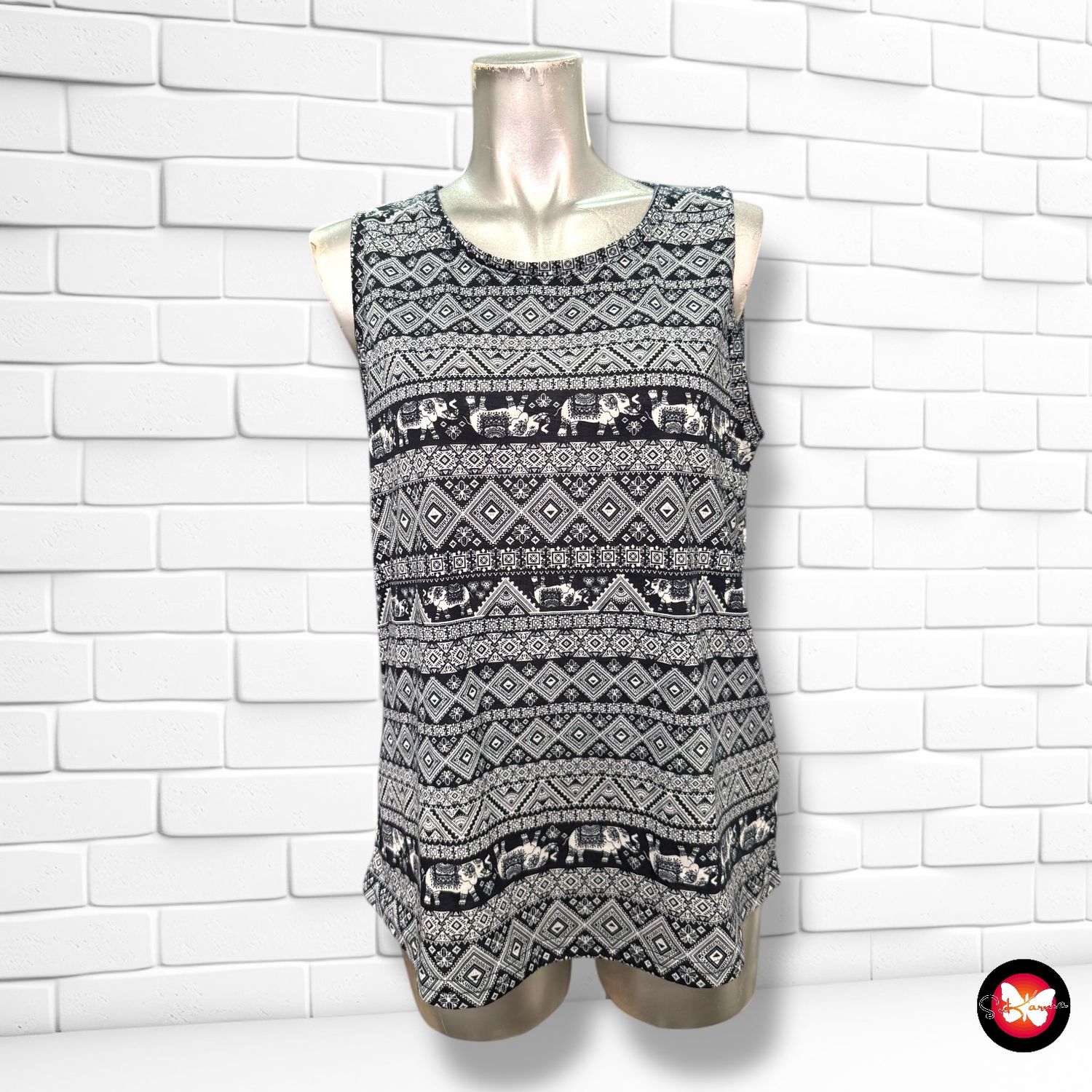 Camiseta con estampado JANINA Talla 38