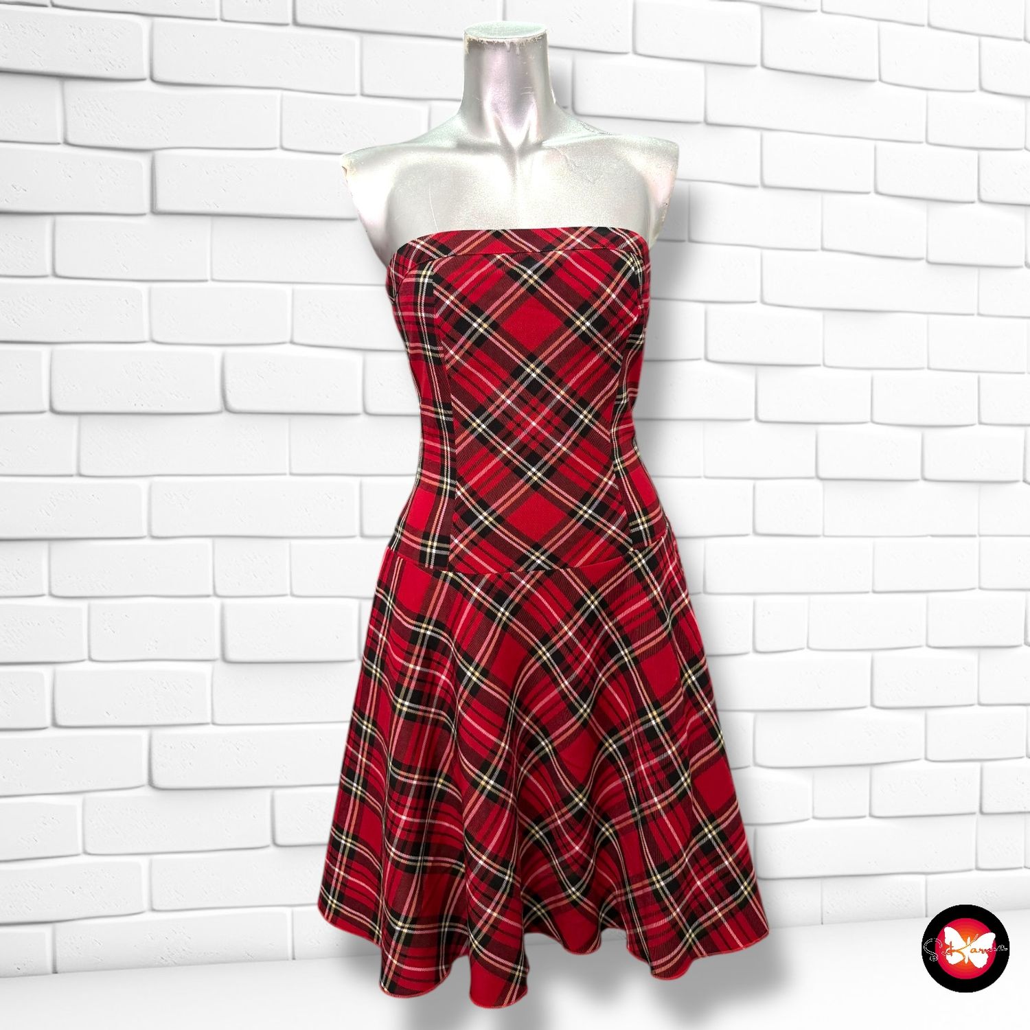 Vestido de palabra de honor MELROSE Talla 36