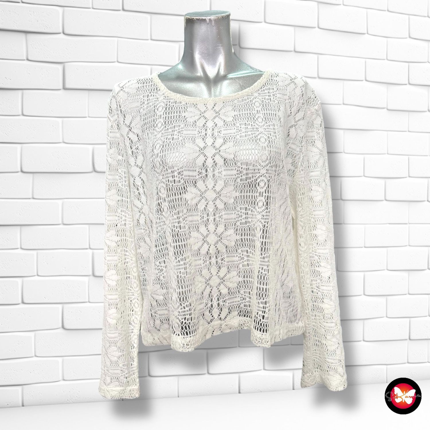 Jersey de ganchillo Talla L