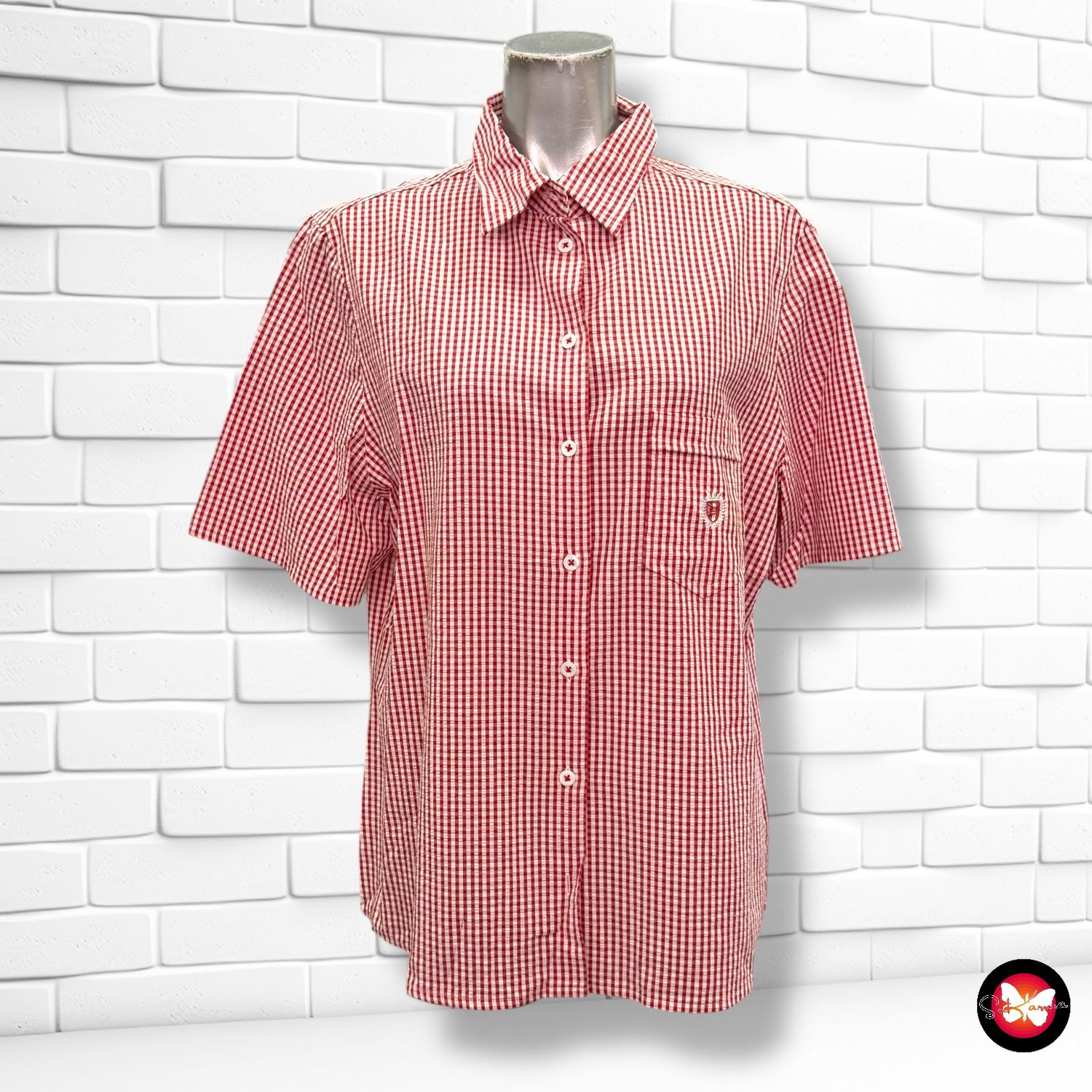 Camisa de cuadritos ETERNA Talla 42