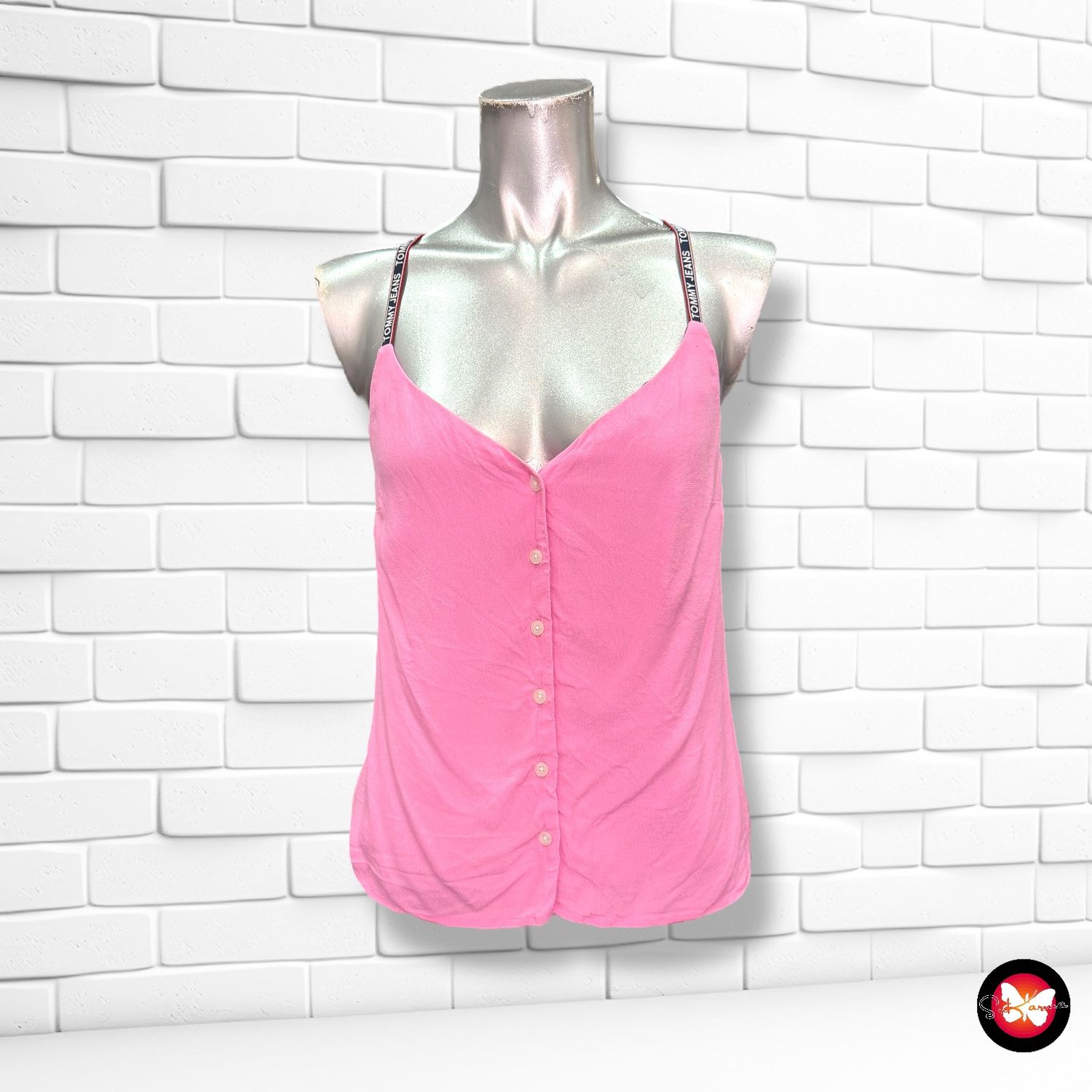 Blusa de tirantes con botones TOMMY HILFIGER Talla S