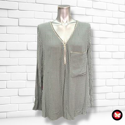 Blusa con estampado PROMOD Talla M/L