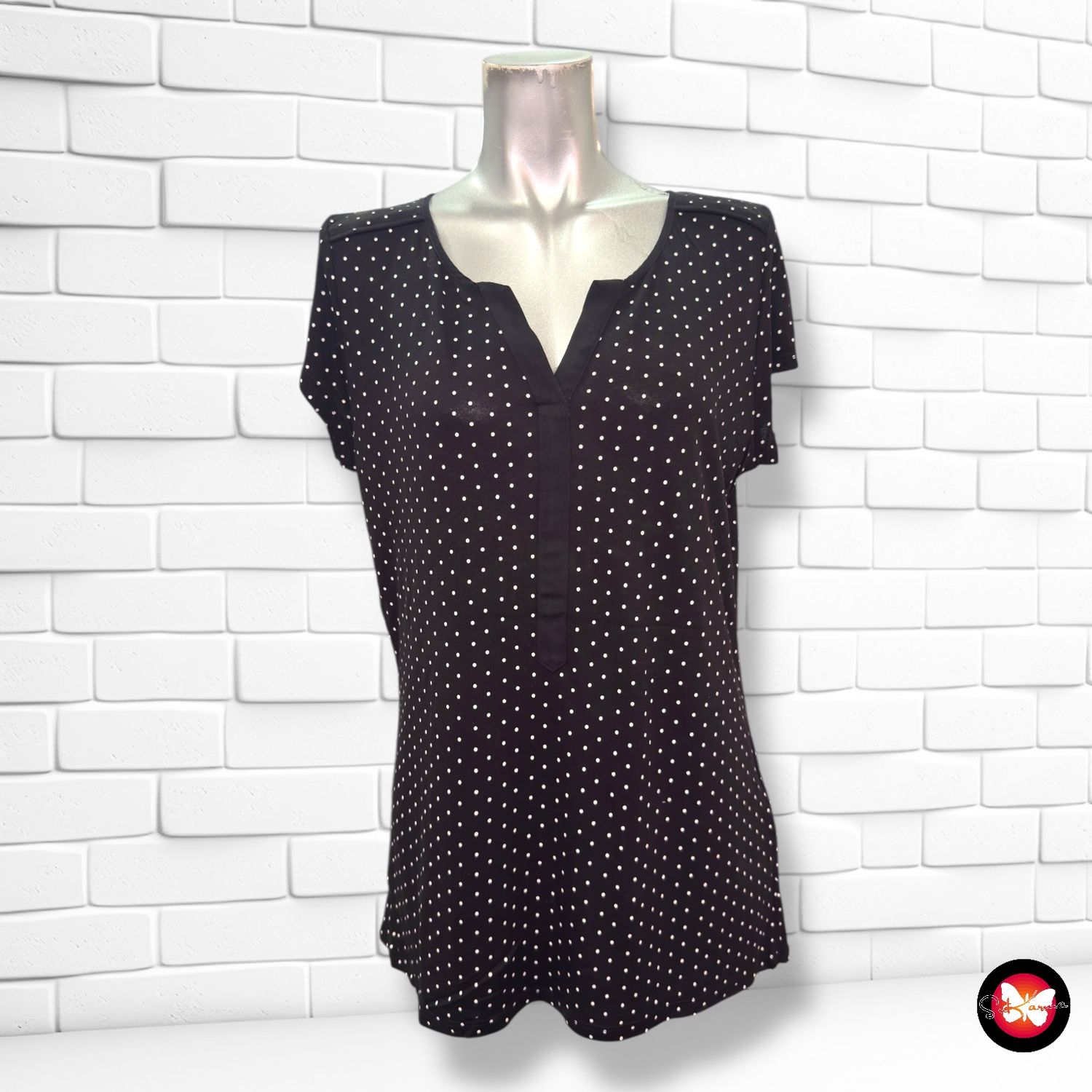 Camiseta de lunares ORSAY Talla M