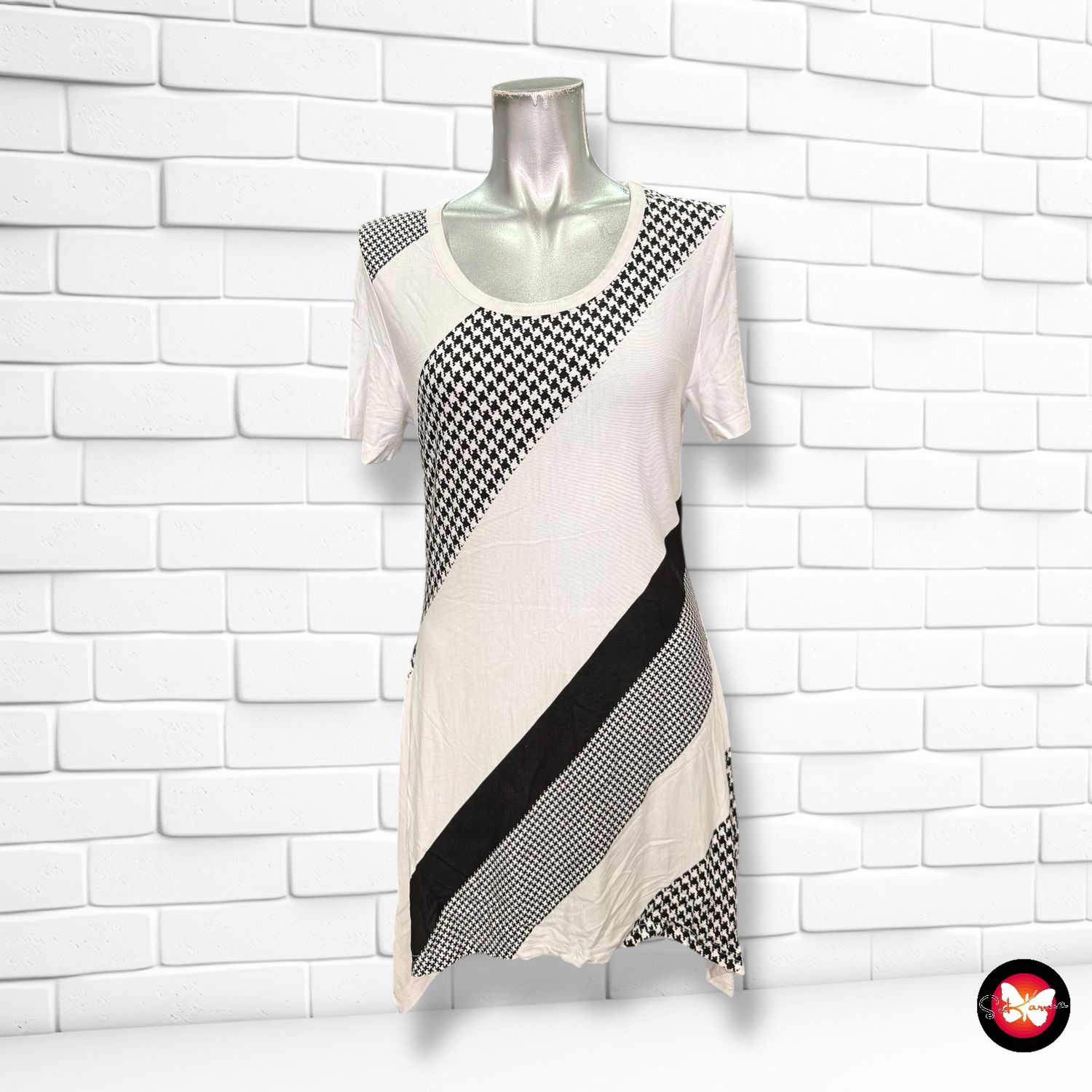 Camiseta con picos BPC Talla 36/38