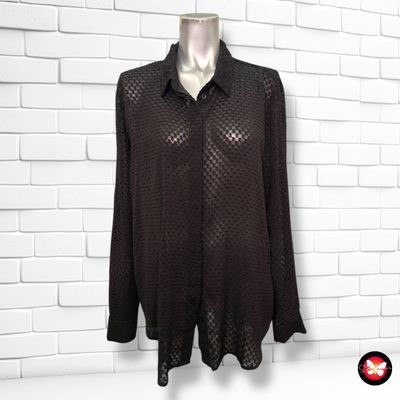 Camisa translúcida H&amp;M Talla 42