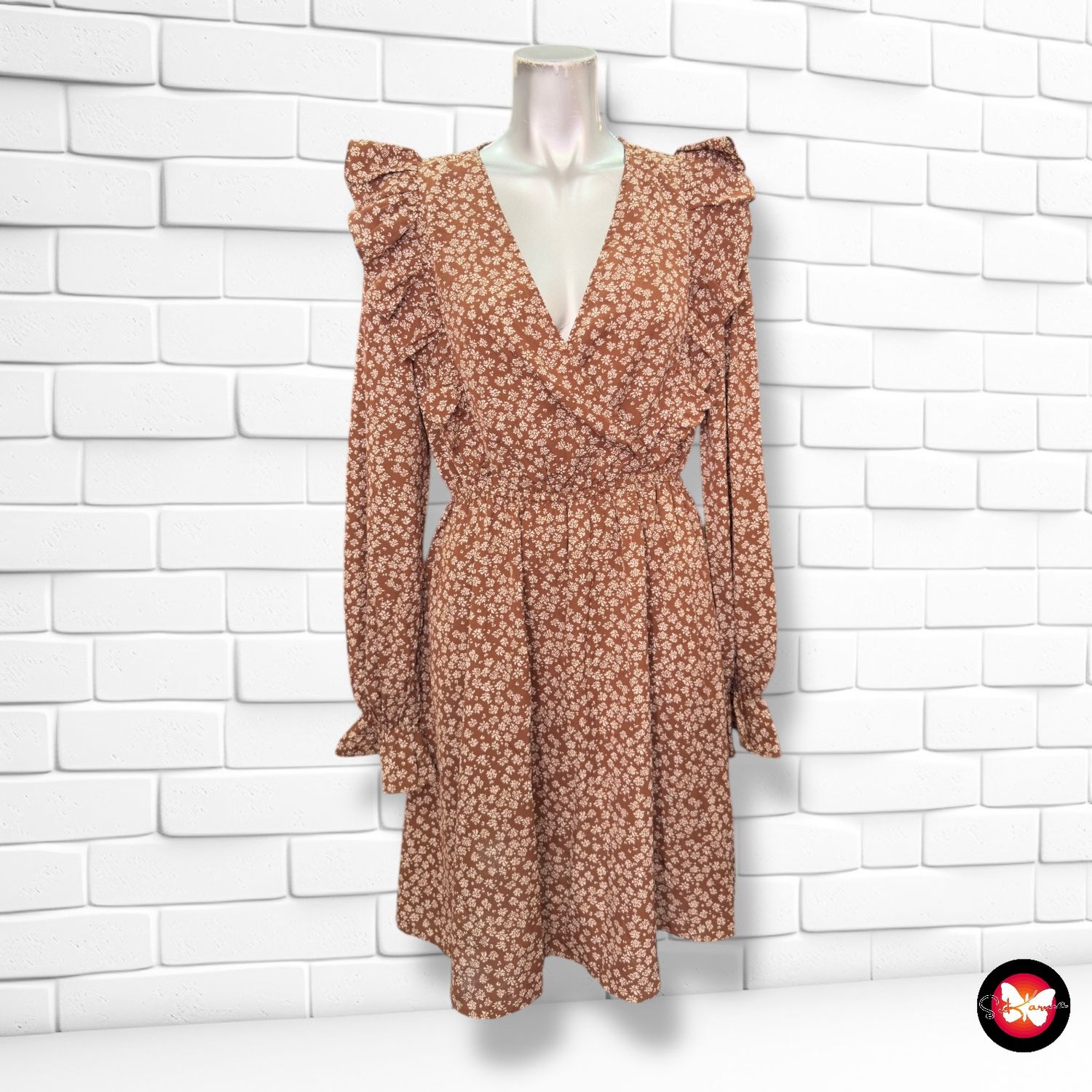 Vestido de florecitas SHEIN Talla M