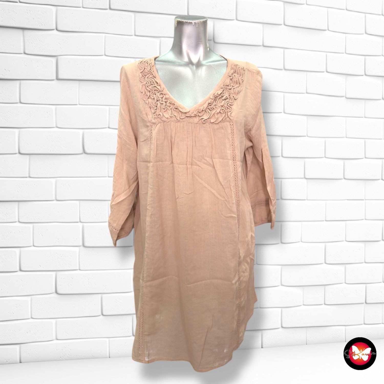 Blusa con volantitos VERO MODA Talla XL