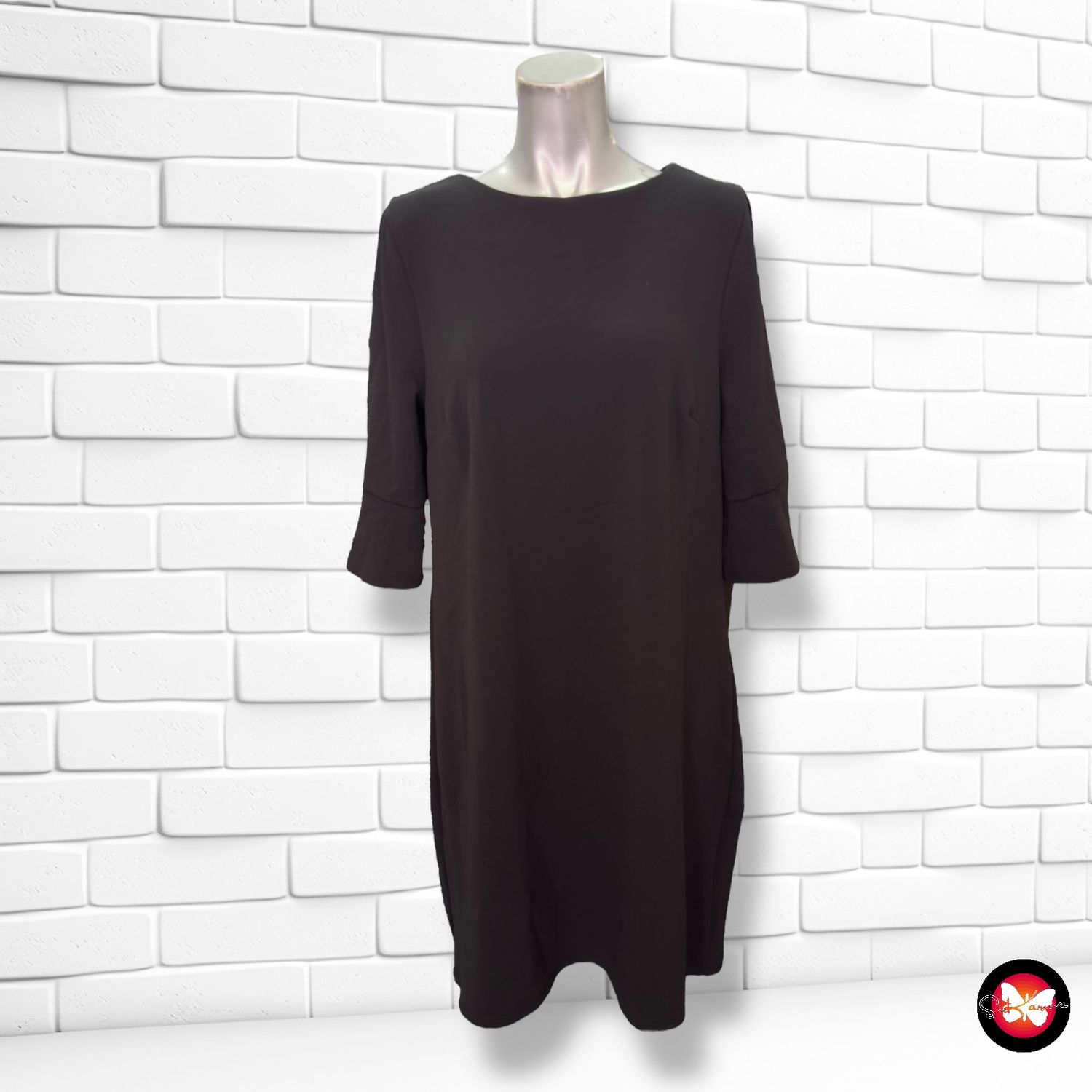 Vestido básico de entretiempo LAURA TORELLI Talla M