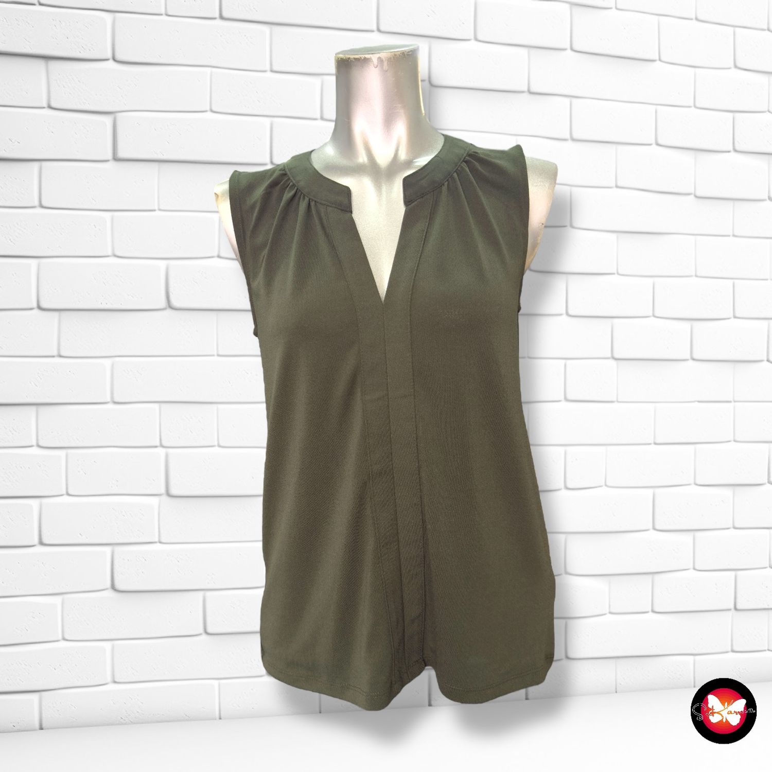 Blusa sin mangas  H&amp;M Talla XS