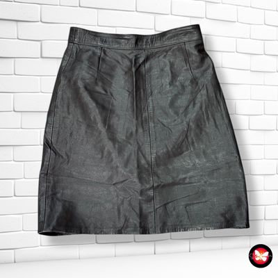 Falda de piel Talla S