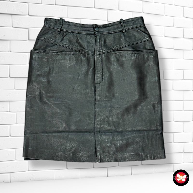 **HOY** Falda de piel Talla S