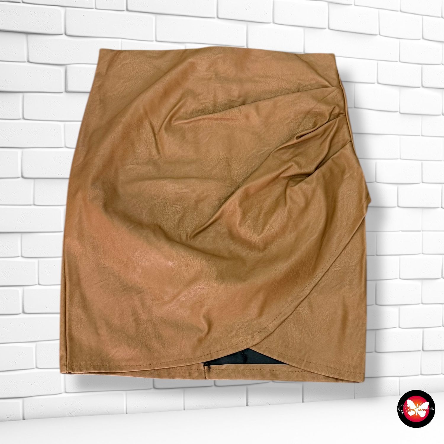 Falda de piel sintética Talla S/M