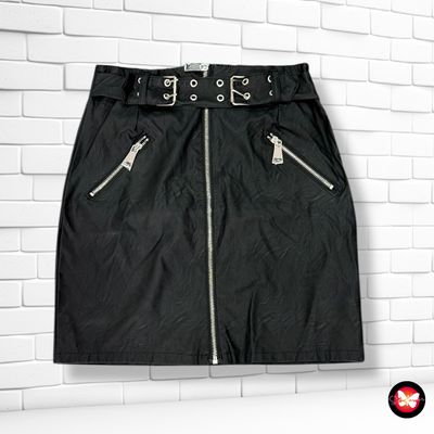 Falda de piel sintética Talla S