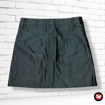 Falda de piel sintética ZARA Talla S