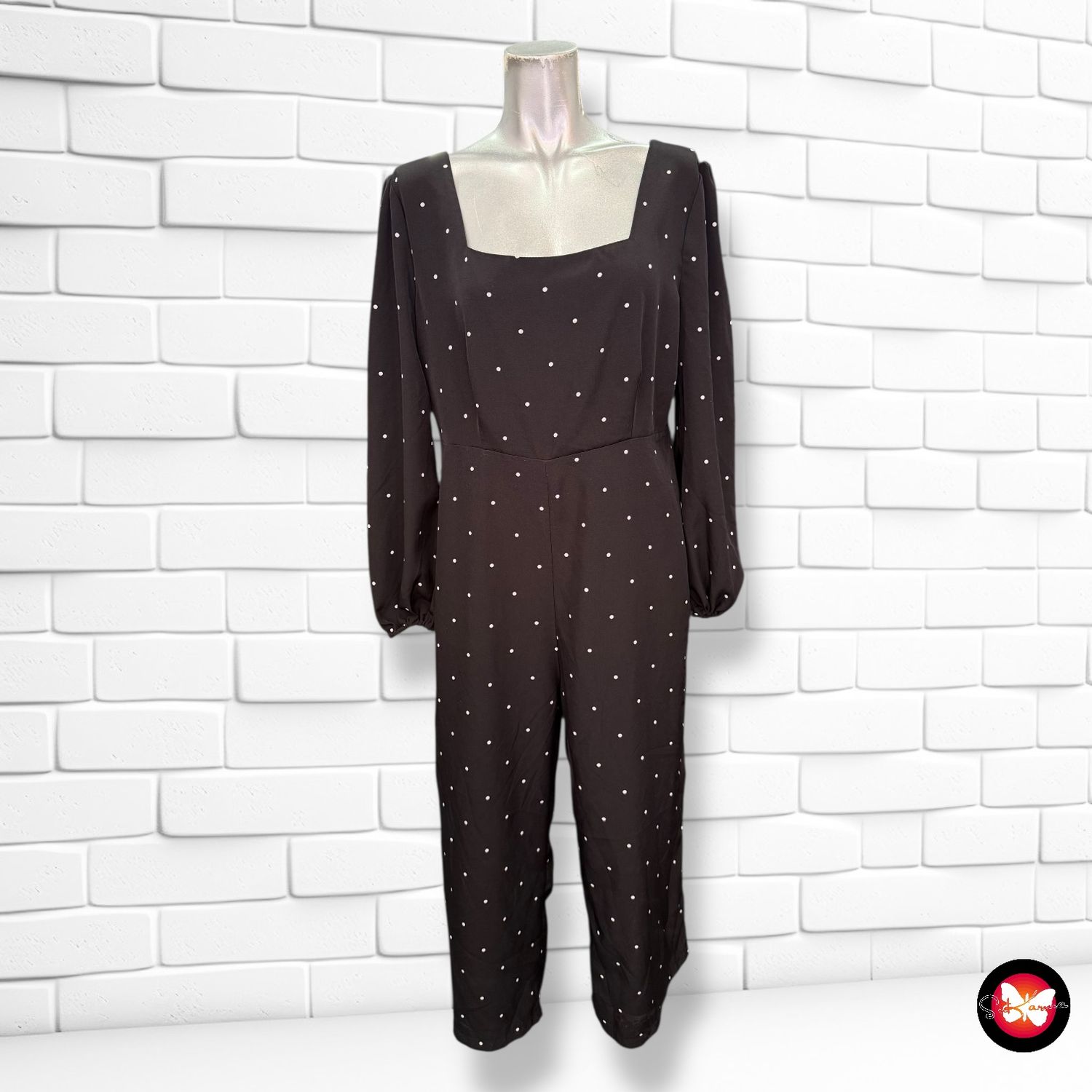 Mono de lunares SHEIN Talla L