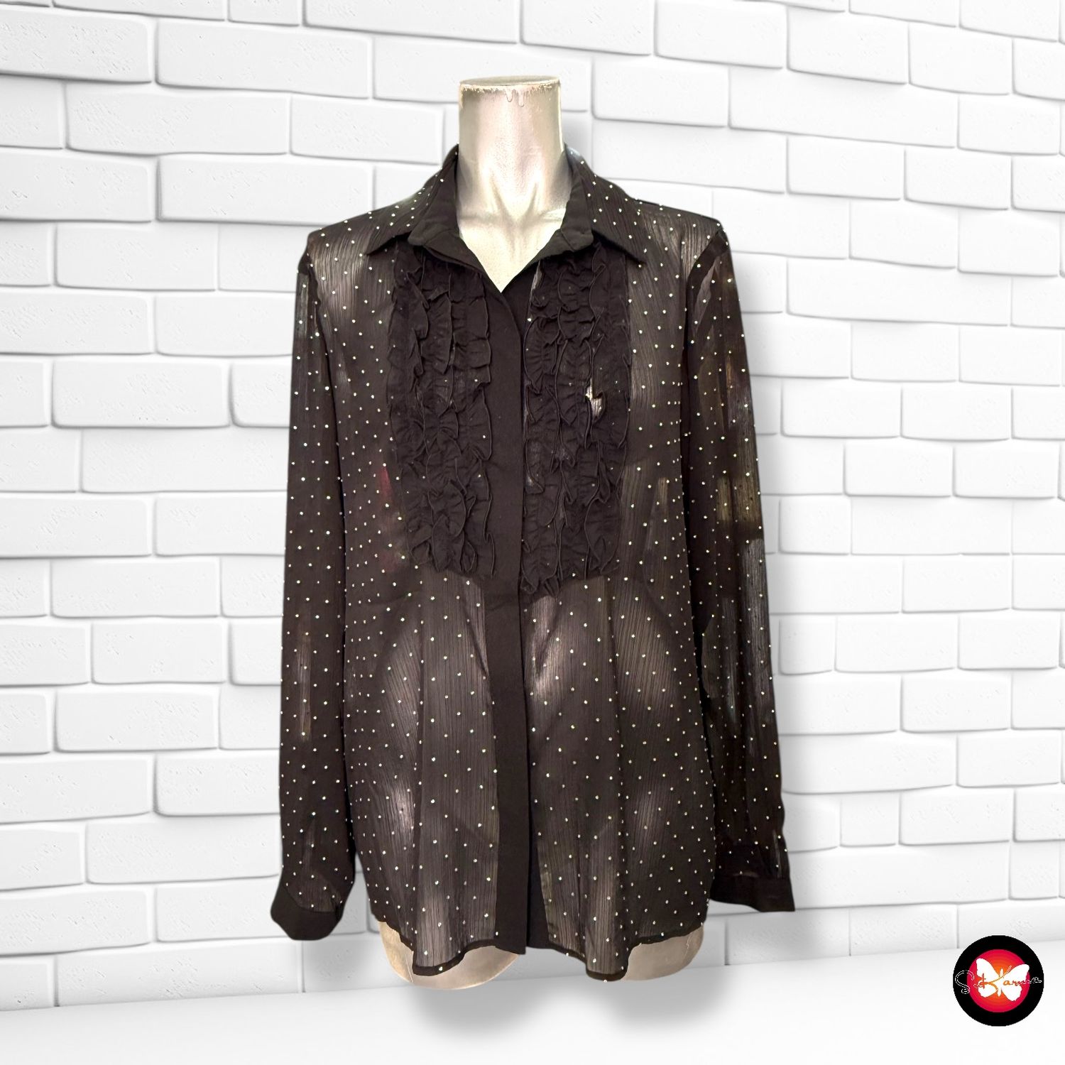 Camisa translúcida ZARA Talla S