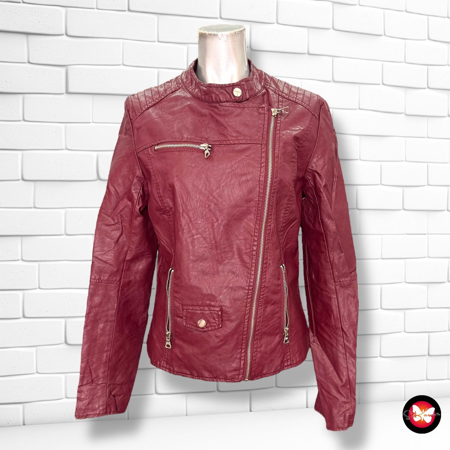 Chaqueta de piel sintética STRADIVARIUS Talla M