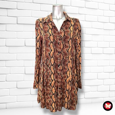 Vestido camisero BERSHKA Talla S