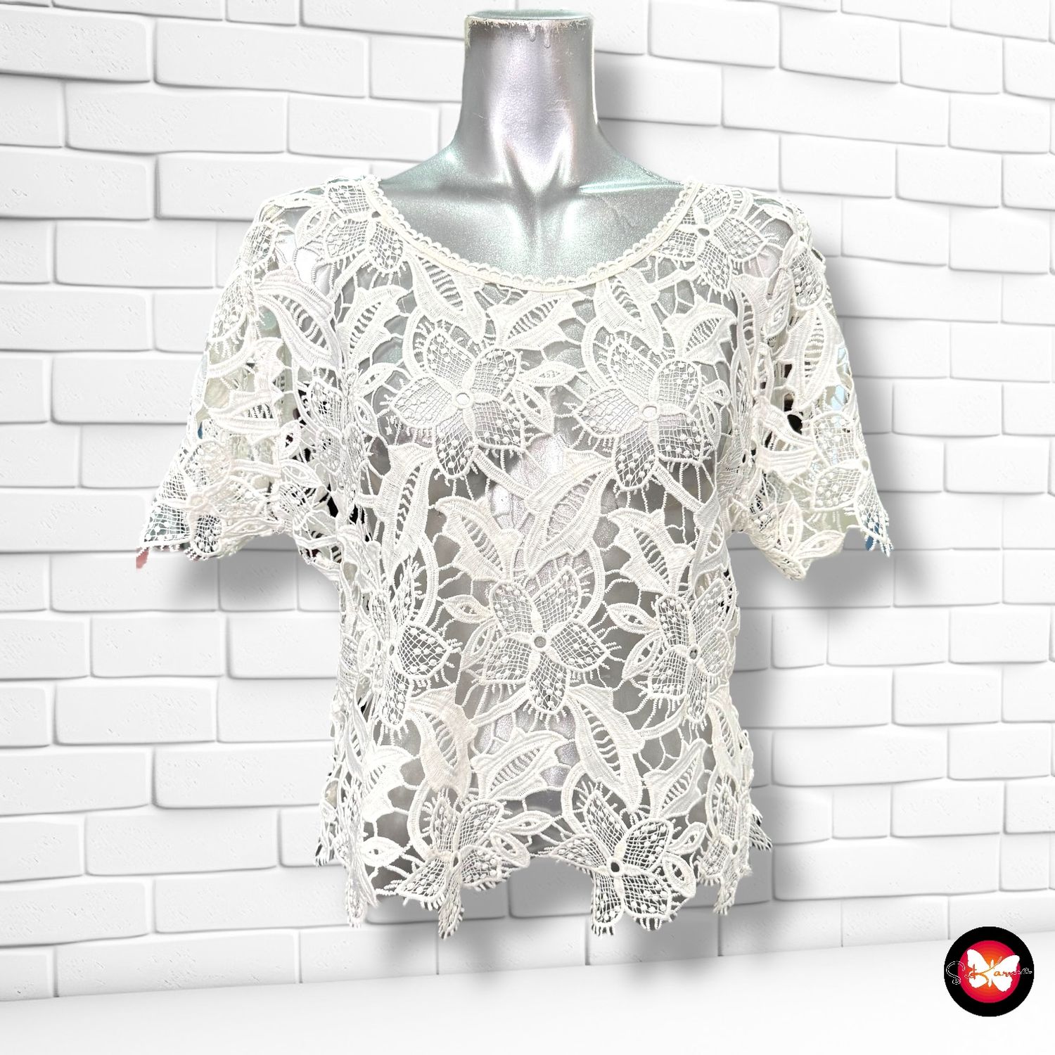 Blusa de encaje ATMOSPHERE Talla S