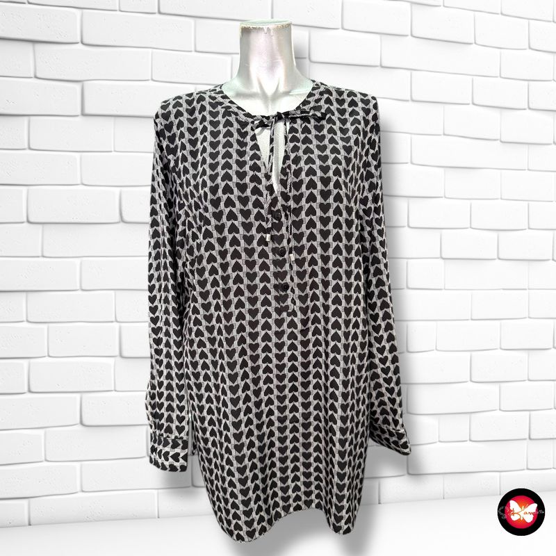 **HOY** Blusa de corazones LAURA KENT Talla L