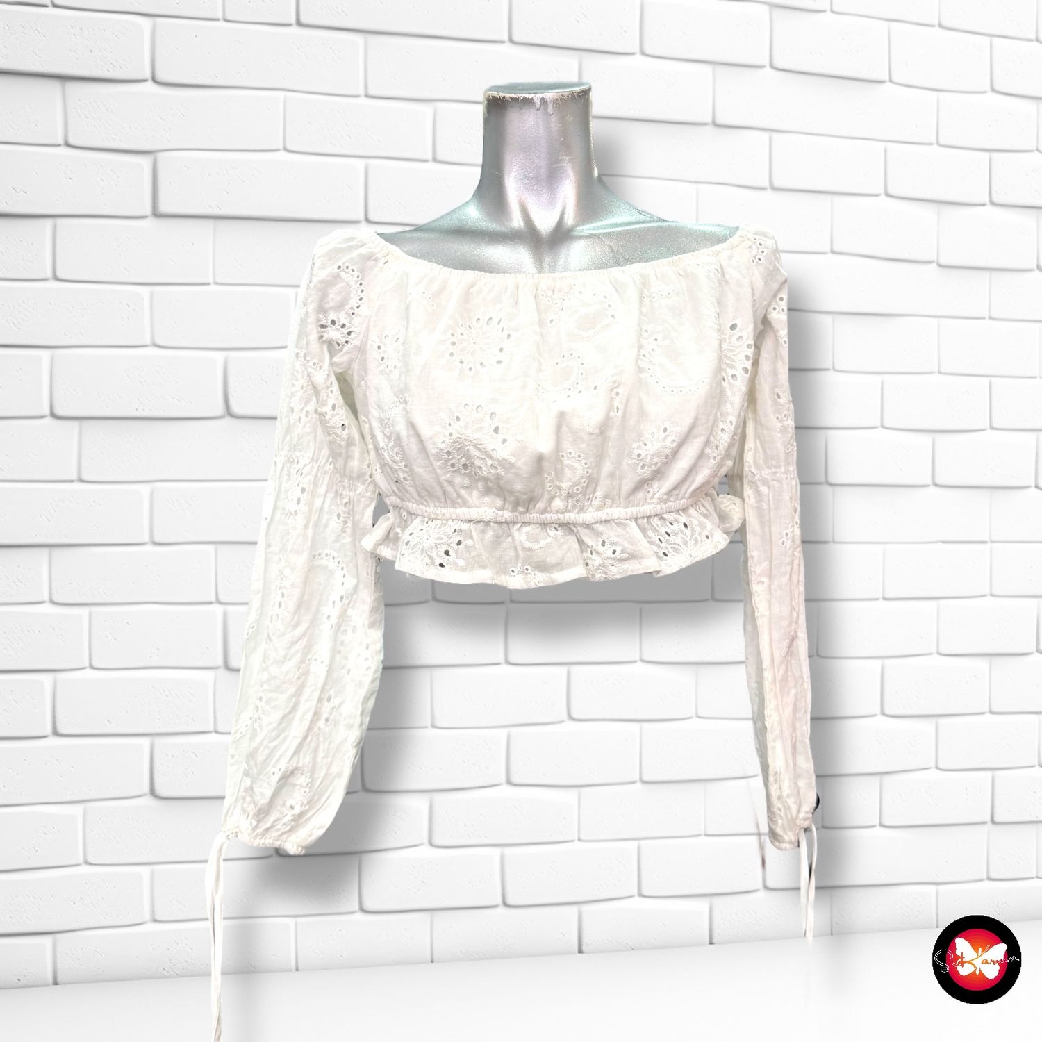 Blusa cropped PARISIAN Talla 40