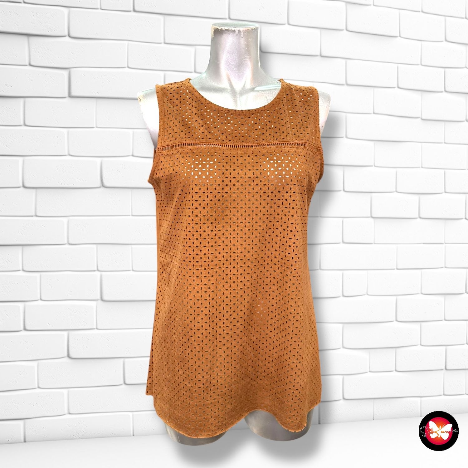 Blusa de antelina STRADIVARIUS Talla M