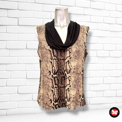 Blusa de animal print Talla M