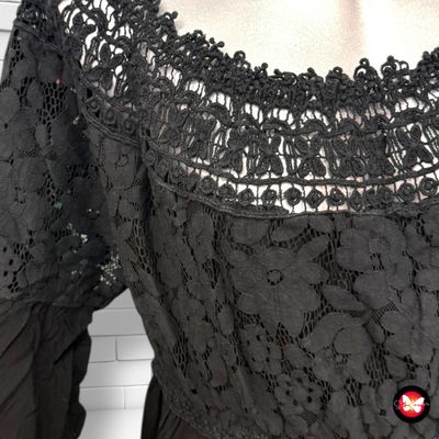 **HOY** Vestido con escote de barco Talla Única