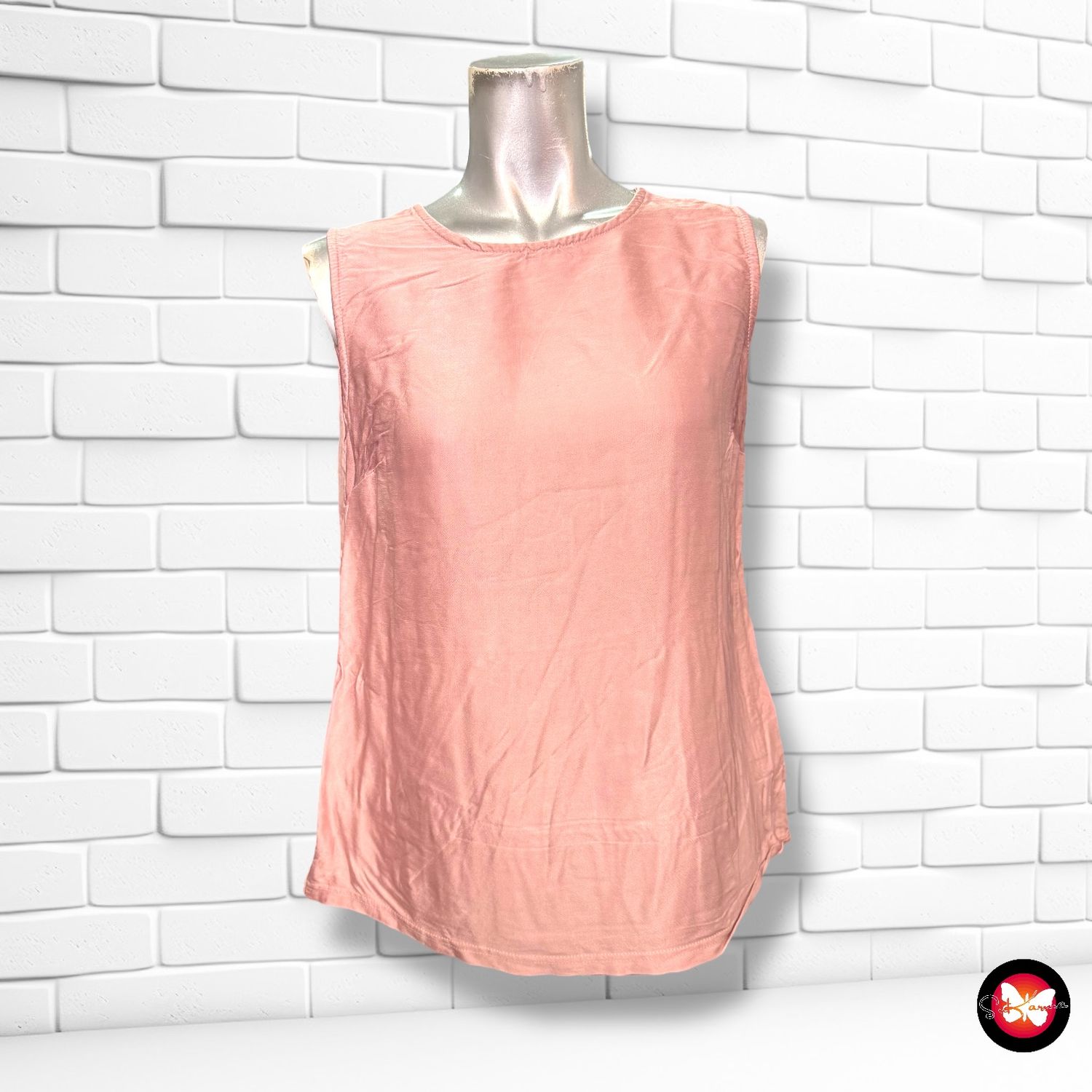 Blusa de satén ESMARA Talla M