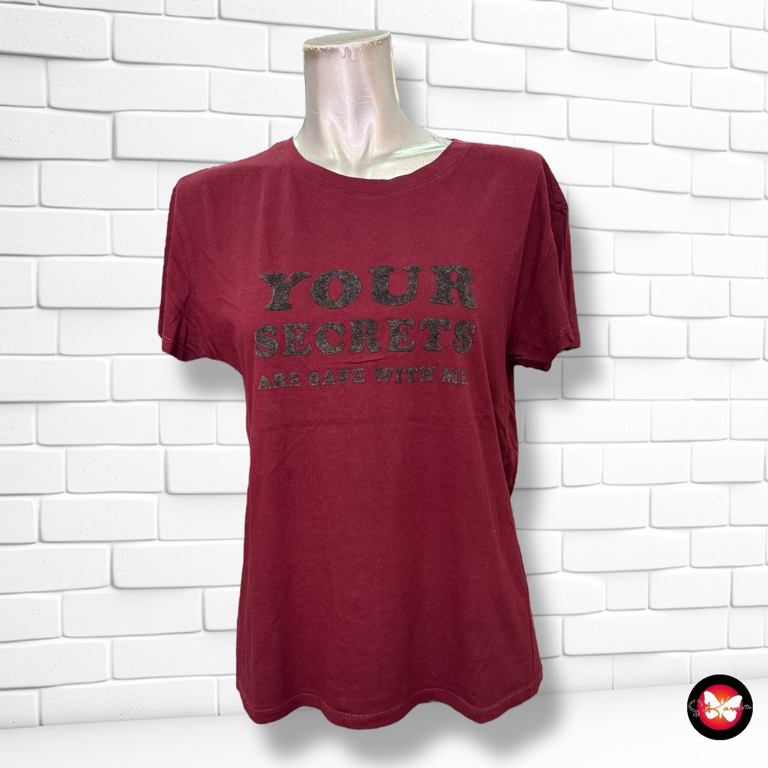 Camiseta de manga corta BERSHKA Talla S