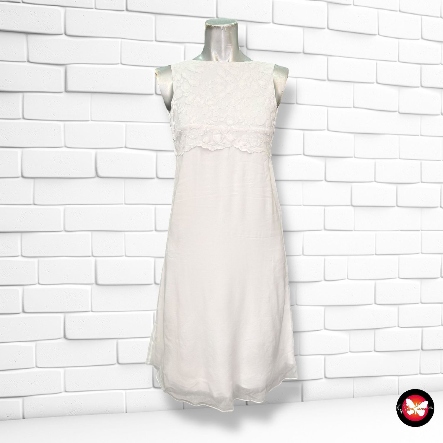 Vestido sin mangas con encaje VERASPOSA Talla 11 AÑOS (146cm)