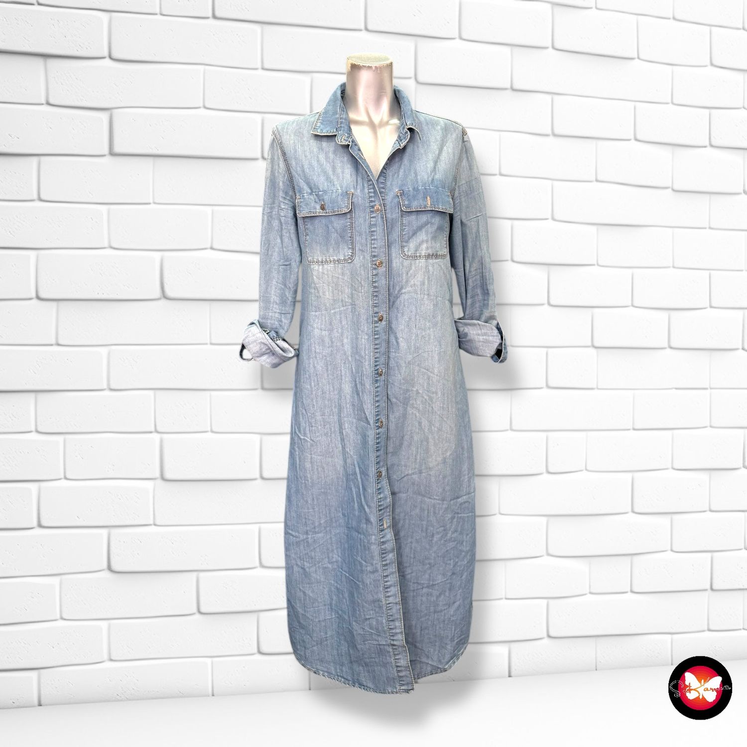 **HOY** Vestido midi vaquero CINDY·H Talla 40