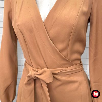 Vestido cruzado con cinturón SIMONE Talla XXS (pequeña)
