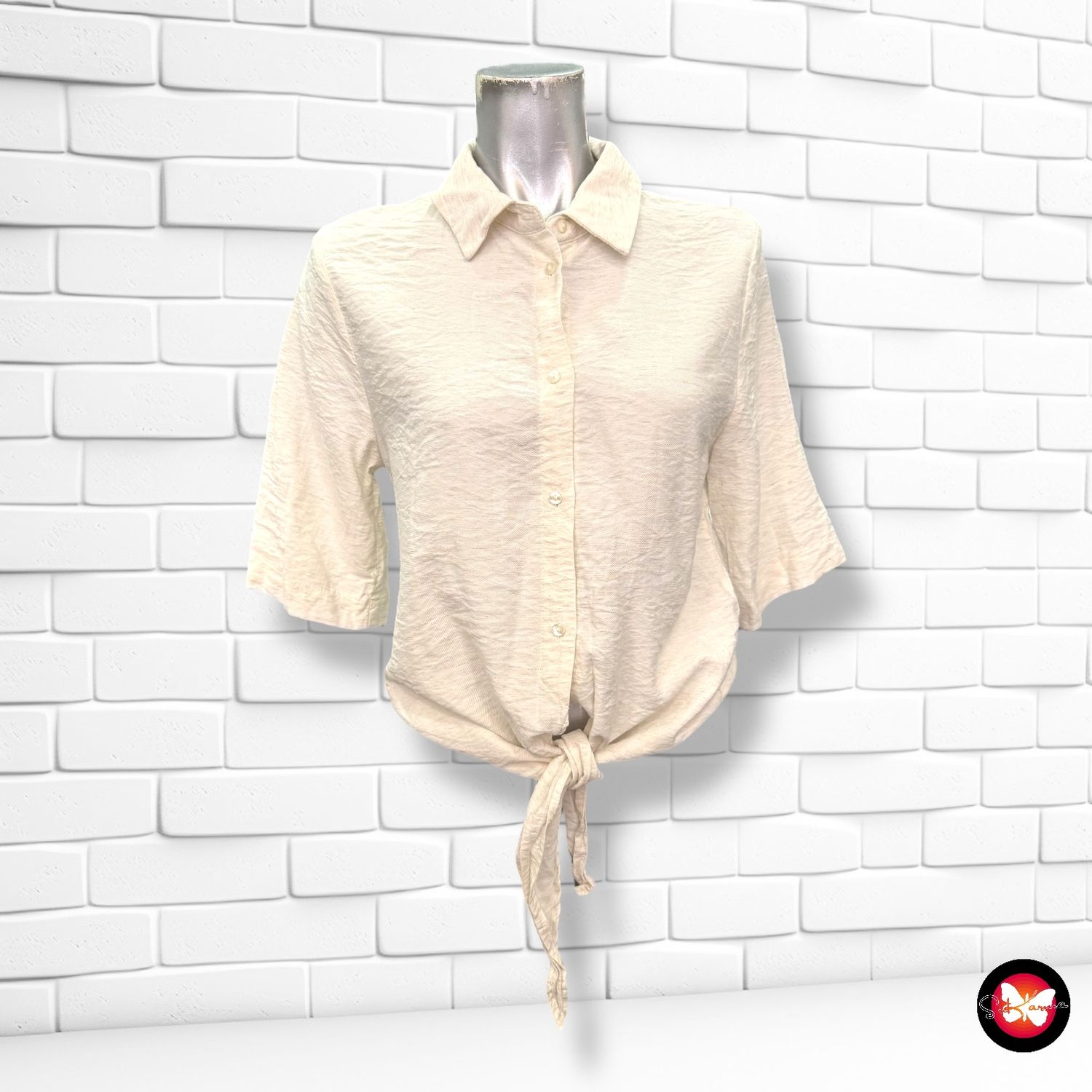 Camisa de lino GINATRICOT Talla 36