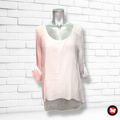 Blusa de manga larga con lentejuelas BC Talla 40