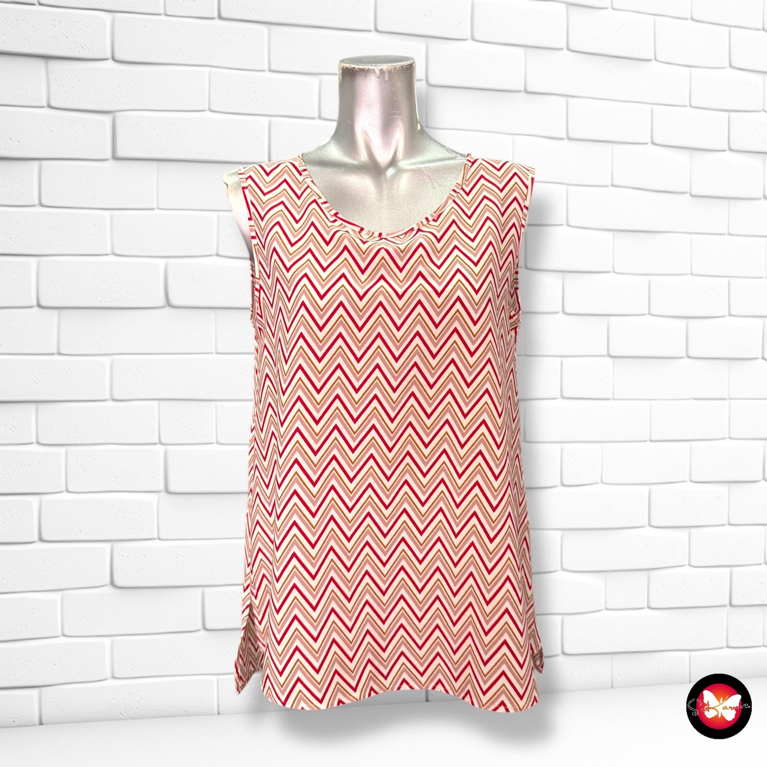 Blusa con estampado C&amp;A Talla 36