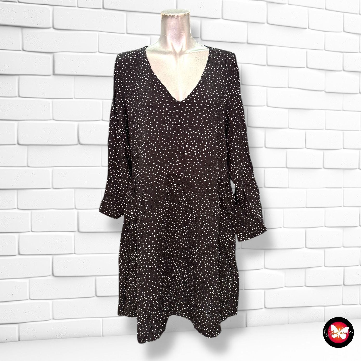 Vestido con estampado C&amp;A Talla 42