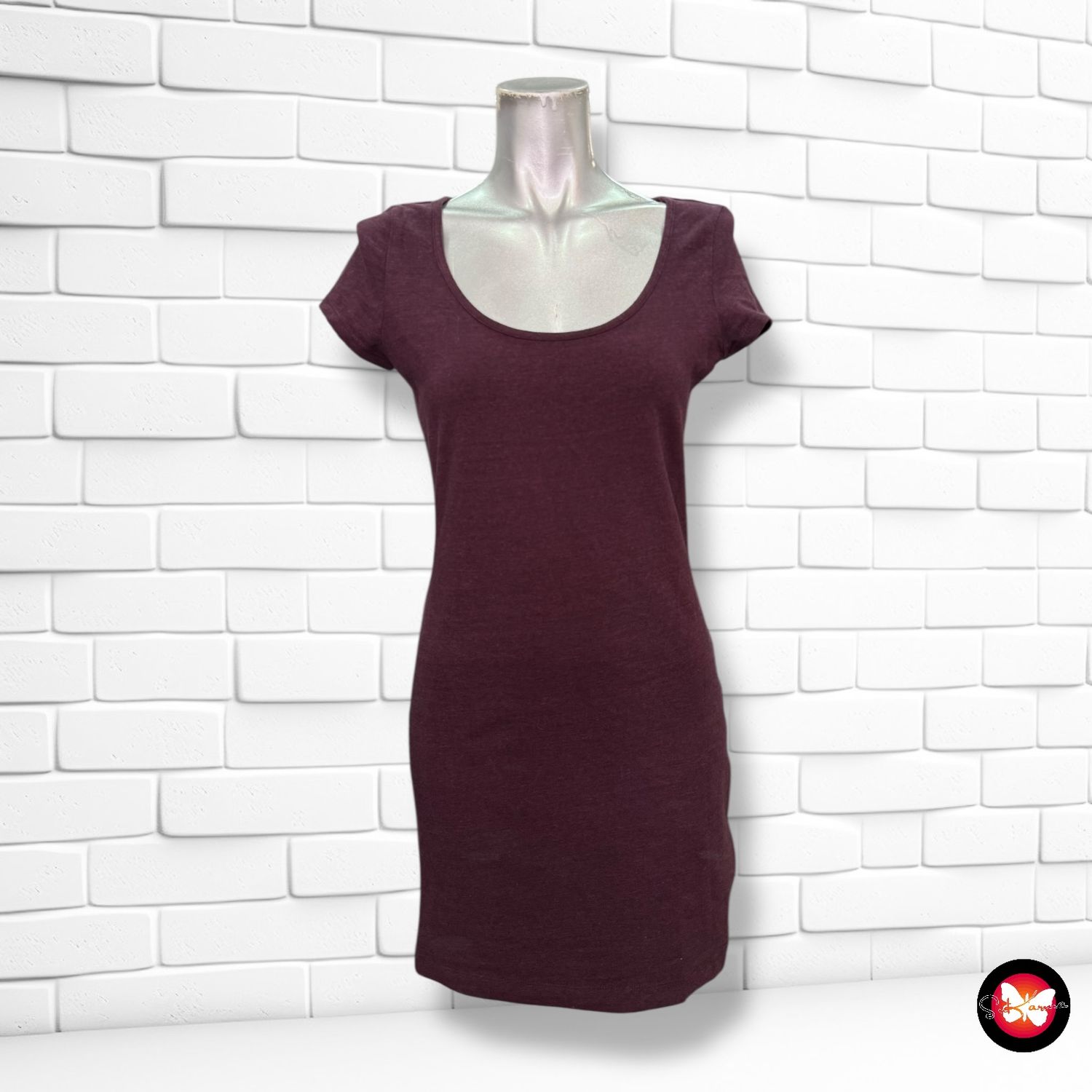 Vestido básico H&amp;M Talla S