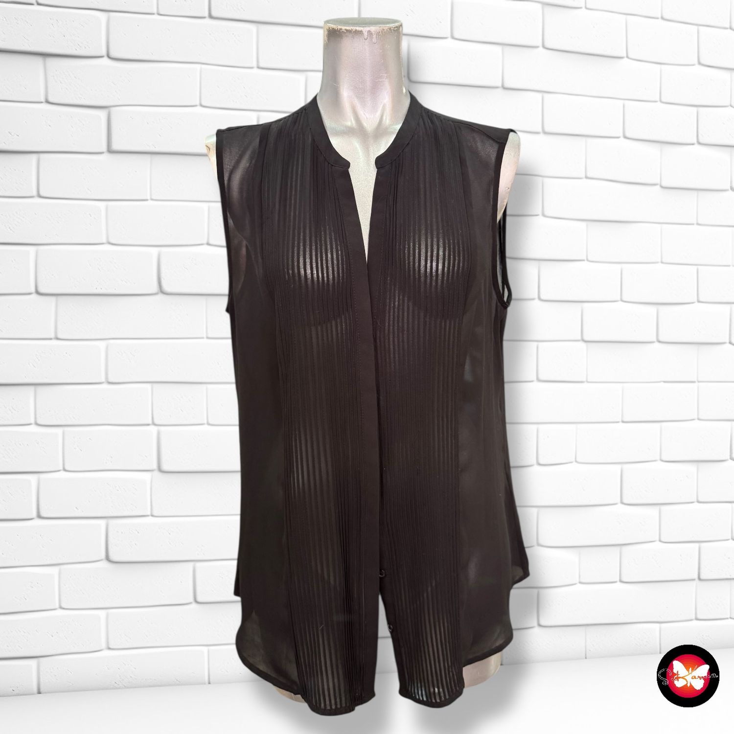 Camisa tranlúcida H&amp;M Talla 40
