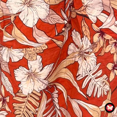 Blusa con estampado NATURA Talla M