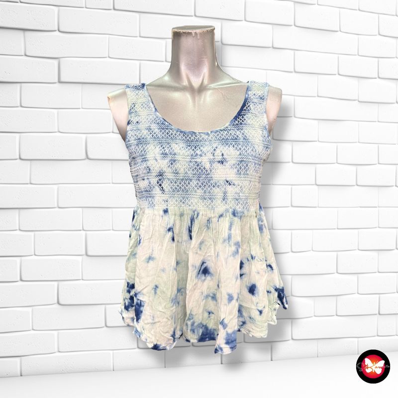 Blusa con estampado tie-dye GREEN COAST Talla S