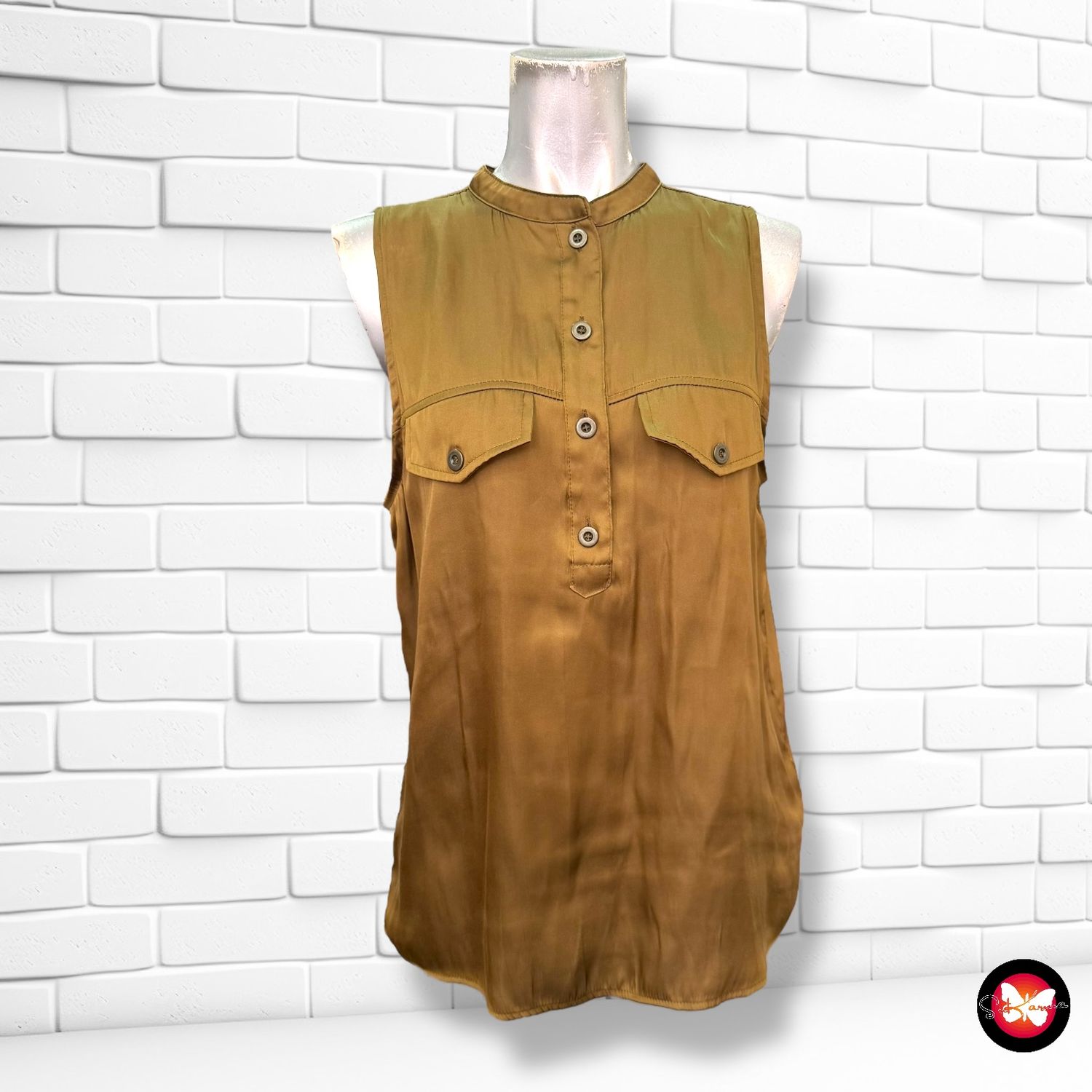 **HOY** Blusa de satén H&amp;M Talla 38
