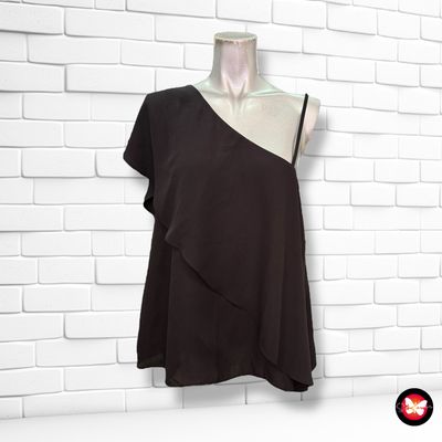 **HOY** Blusa de noche con un tirante MANGO Talla L