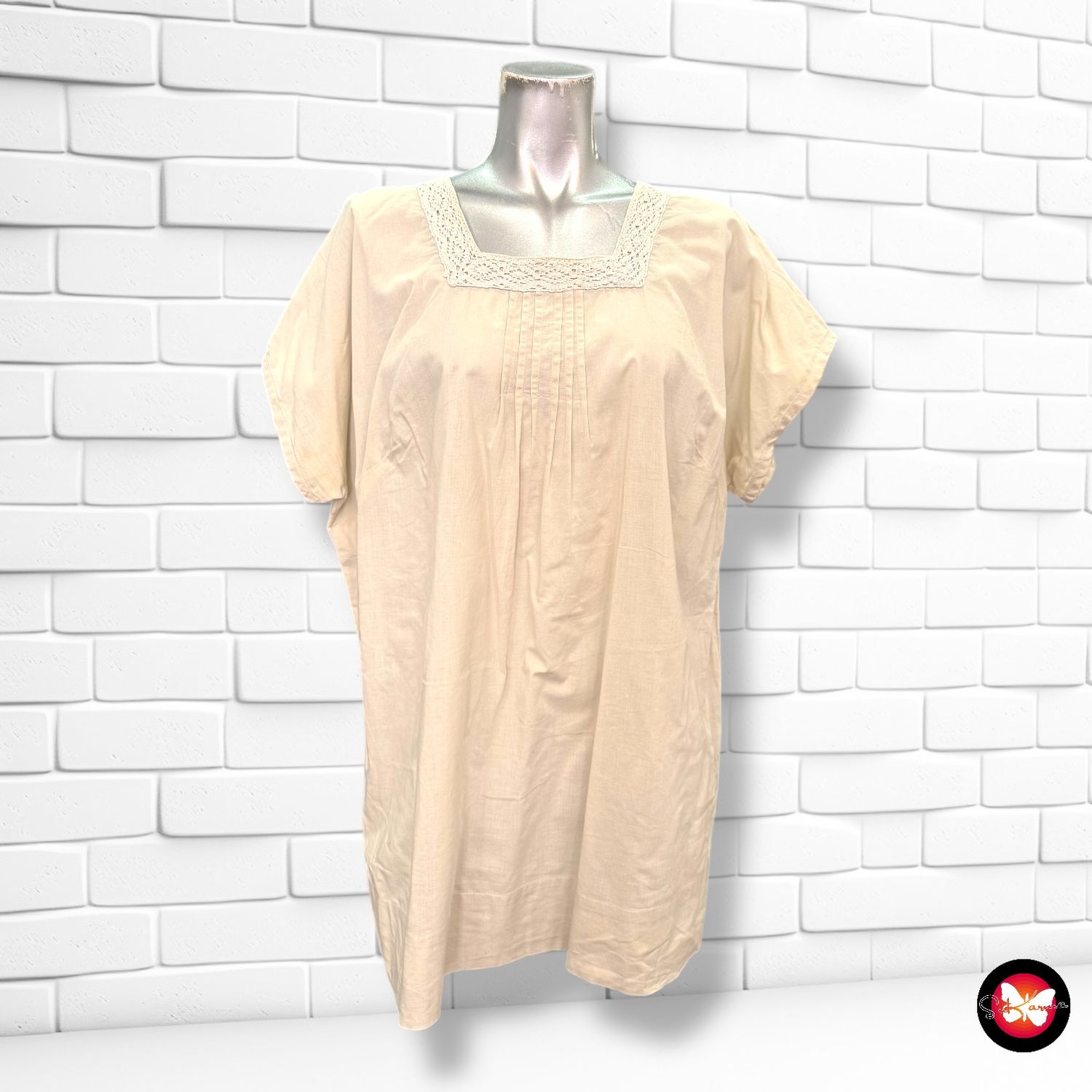 Blusa de manga corta Talla 2XL