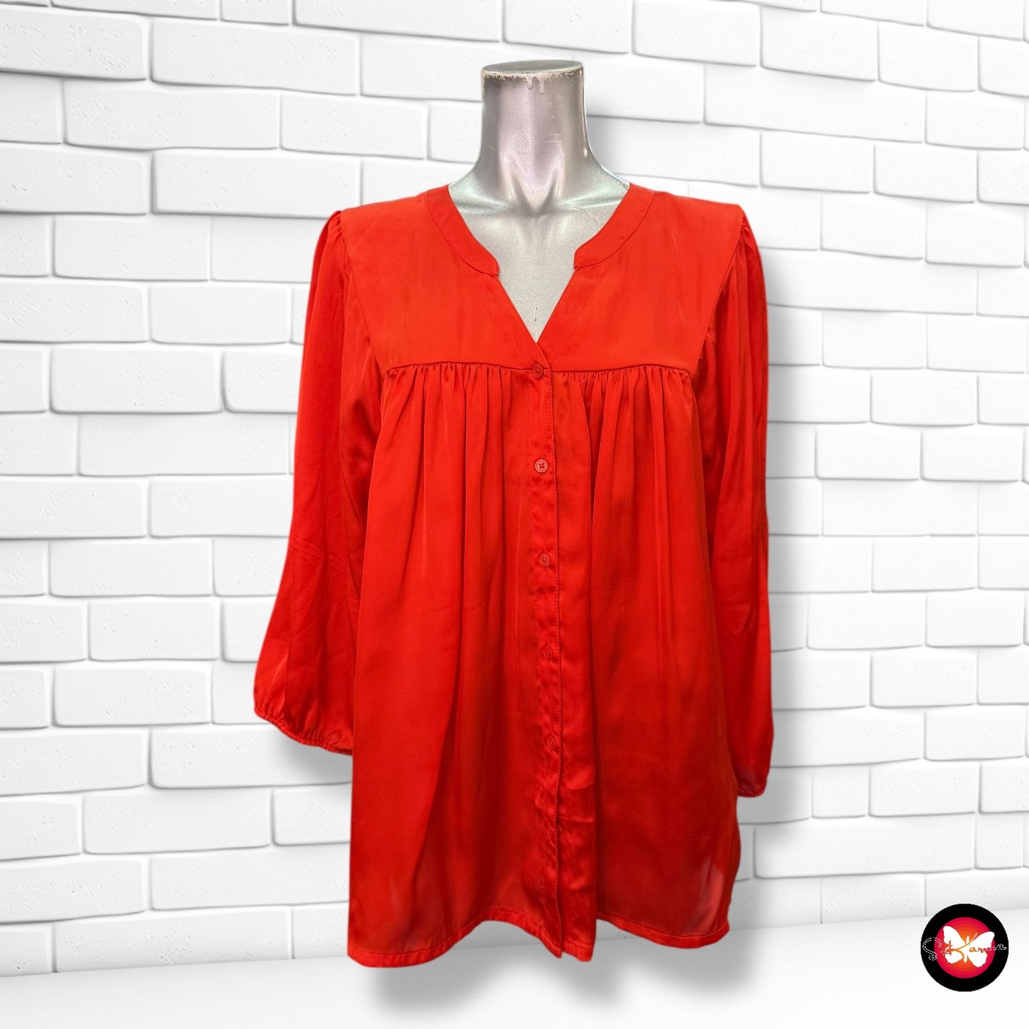 **HOY** Camisa de satén H&amp;M Talla 46