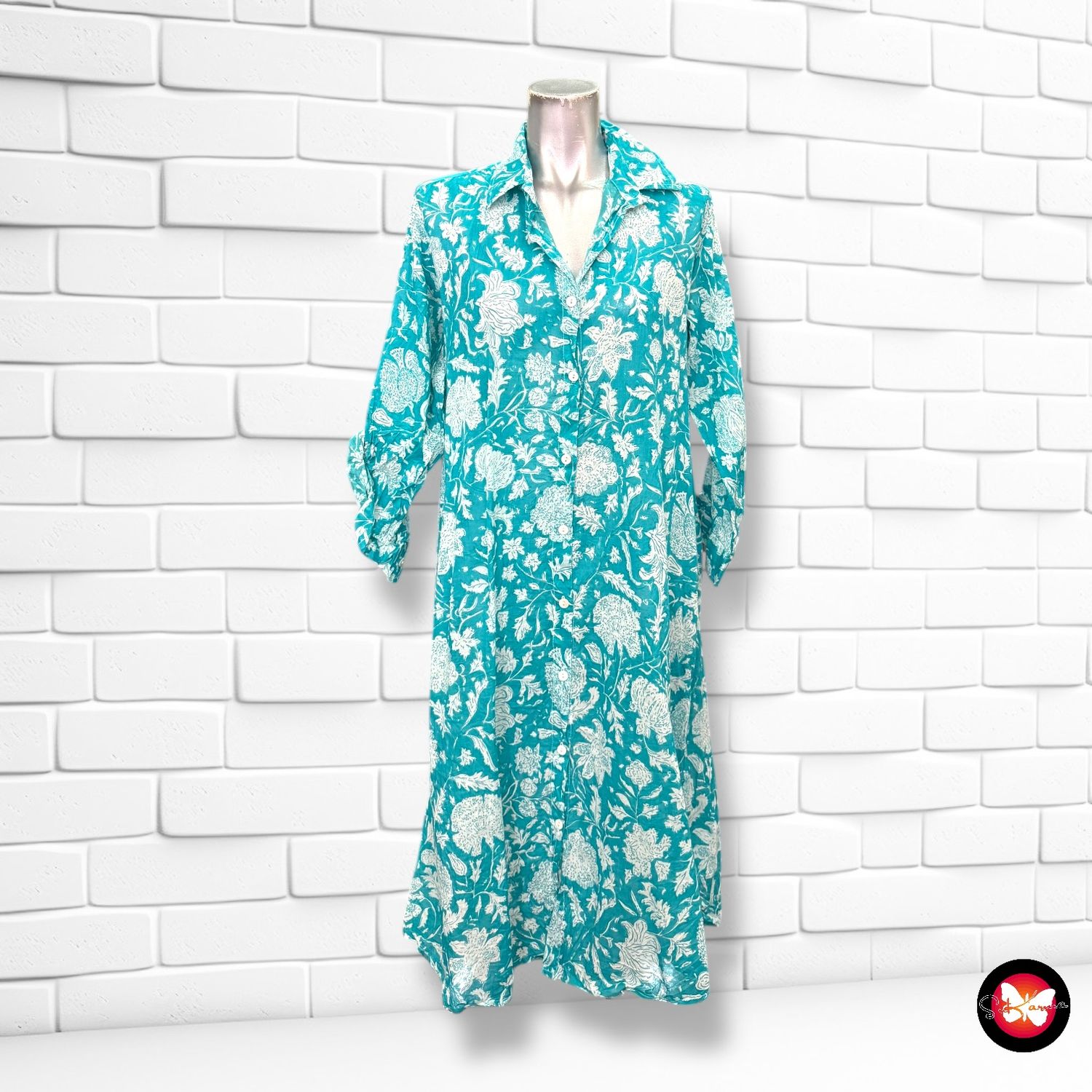 Vestido camisero MANDUM Talla S