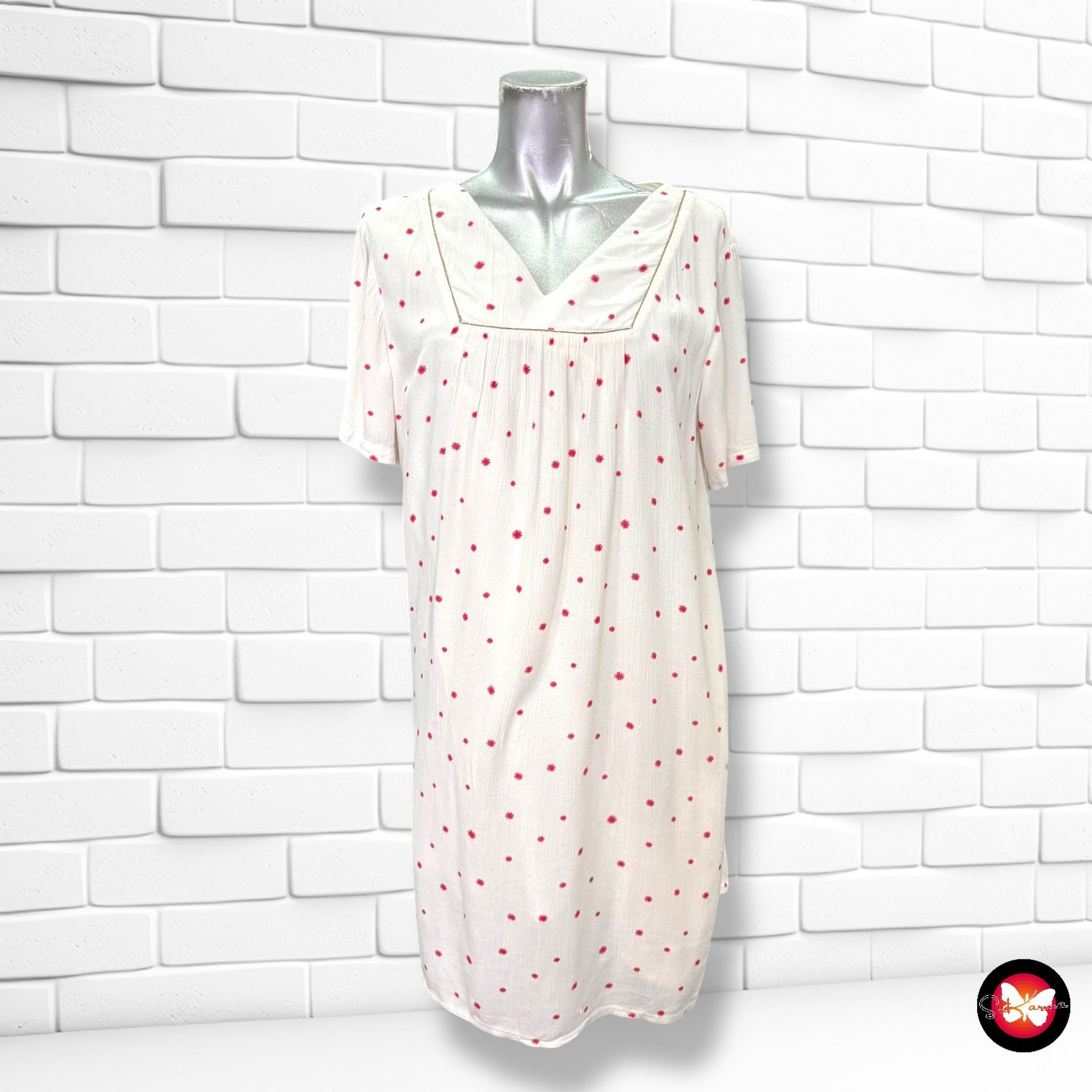 Vestido de manga corta INDI&amp;COLD Talla S
